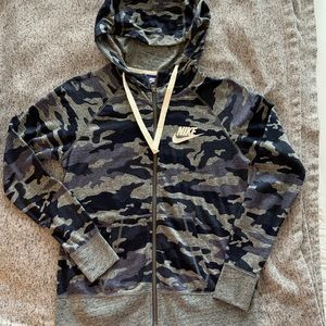 Nike camo jacket.
